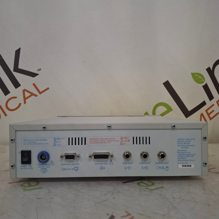 Micropace Micropace MP3070-17 Micropace EPS320 Low Capacitance Stimulus Cable Research Lab reLink Medical