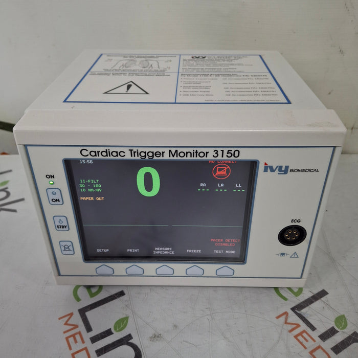 Ivy Biomedical Ivy Biomedical Cardiac Trigger Monitor 3150 Patient Monitor Patient Monitors reLink Medical