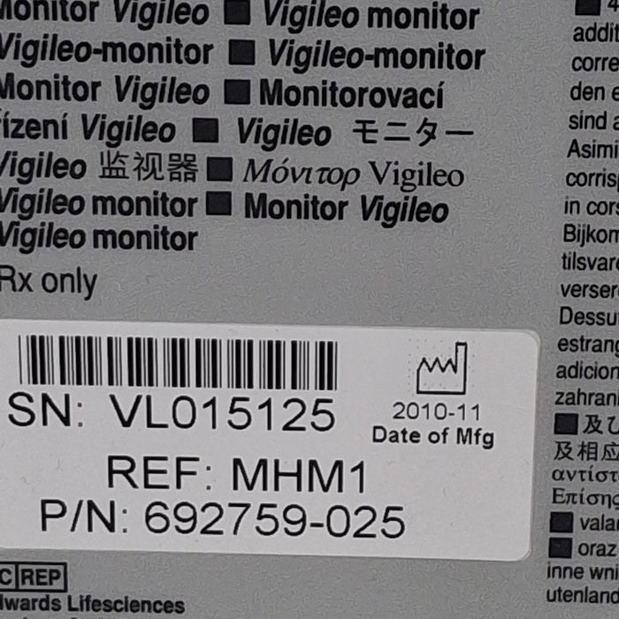 Edwards Lifesciences Vigileo Patient Monitor
