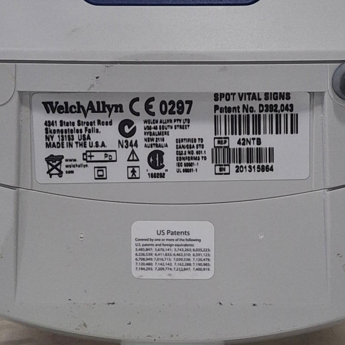 Welch Allyn Welch Allyn Spot 420 - NIBP, Temp, Nellcor SpO2 Vital Signs Monitor Patient Monitors reLink Medical