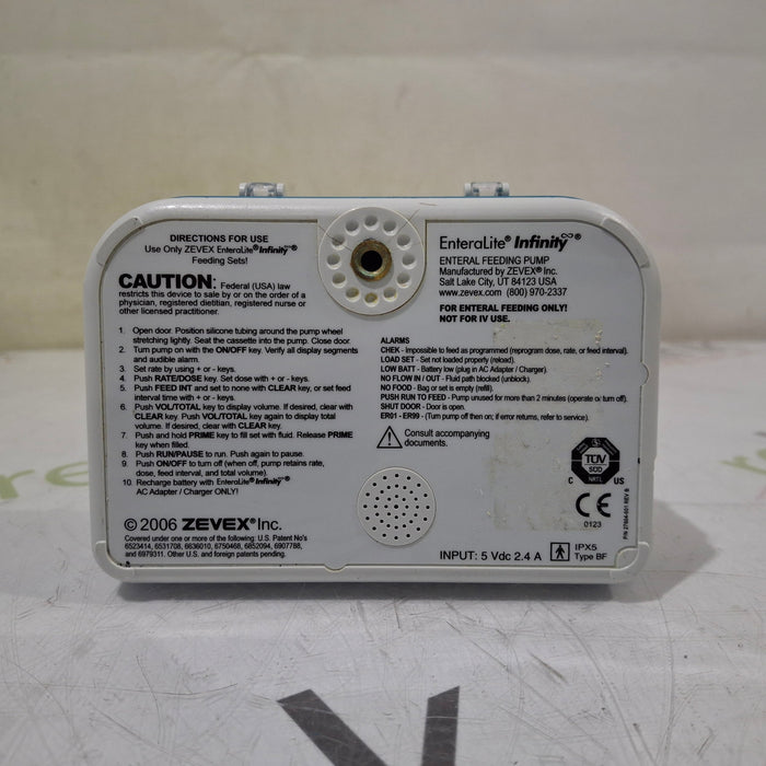 Moog Medical Enteralite Infinity Enteral Feeding Pump