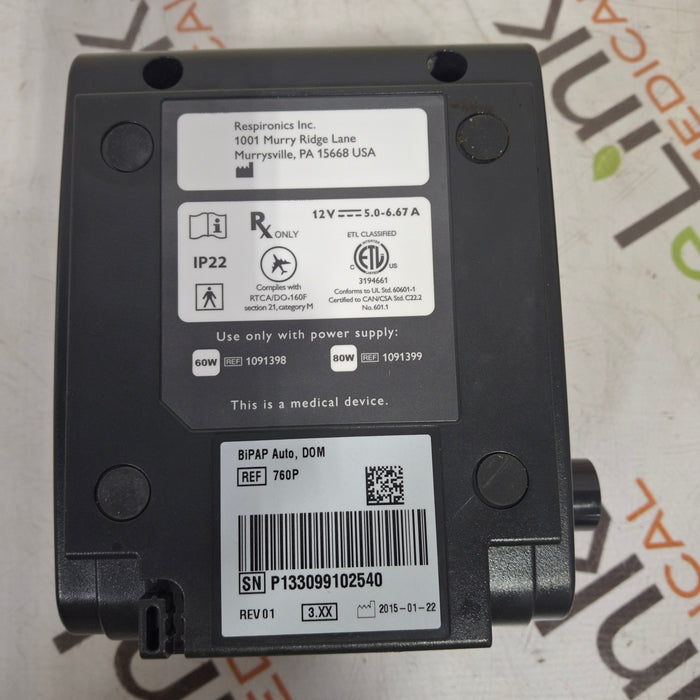 Philips Philips Respironics BiPAP Pro Bi-Flex Machine Respiratory reLink Medical