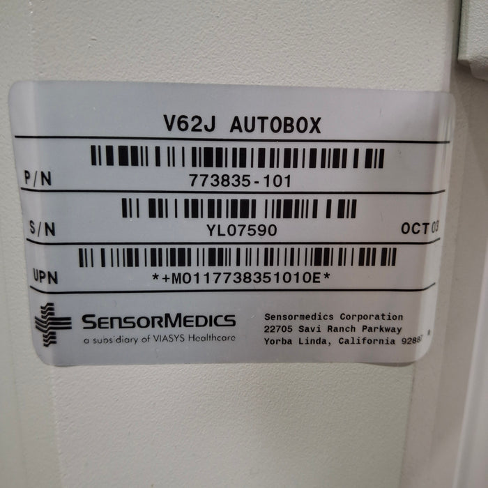 SensorMedics SensorMedics VMax V62J Plethysmograph Respiratory reLink Medical