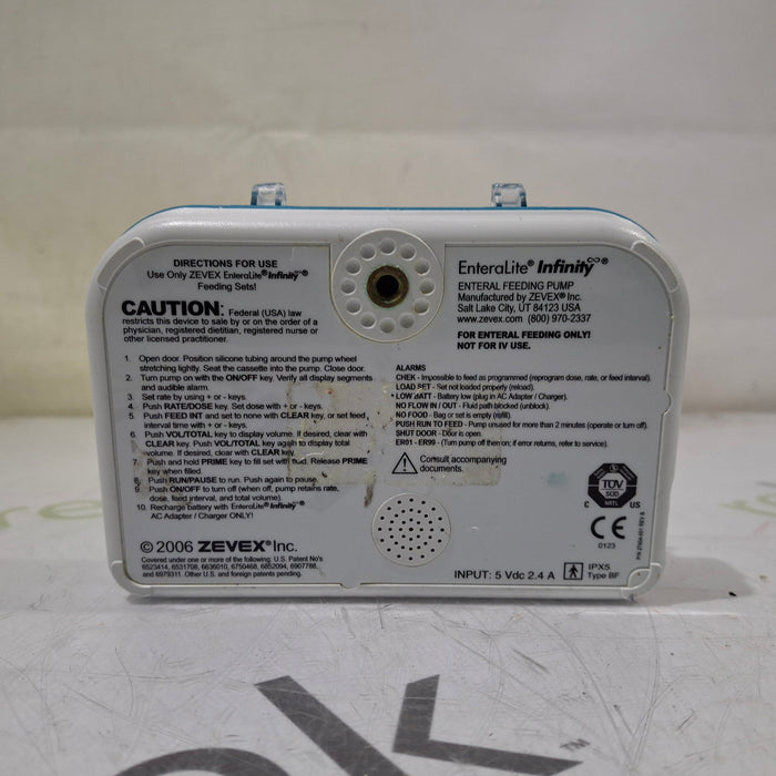 Moog Medical Enteralite Infinity Enteral Feeding Pump