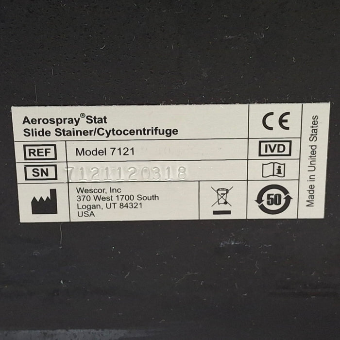 EliTech Aerospray Stat 7121 Slidestainer Cytocentrifuge