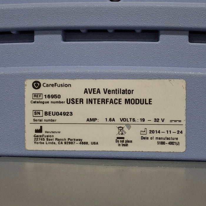 CareFusion Avea Ventilator