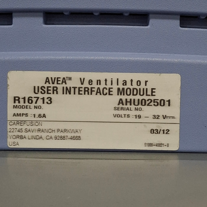 CareFusion CareFusion Avea Ventilator Respiratory reLink Medical