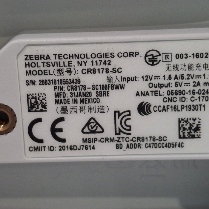 Zebra Zebra DS8178 Barcode Scanner Computers Tablets & Networking reLink Medical