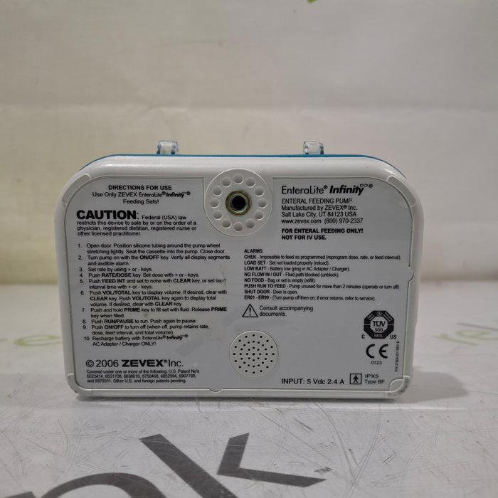 Moog Medical Enteralite Infinity Enteral Feeding Pump