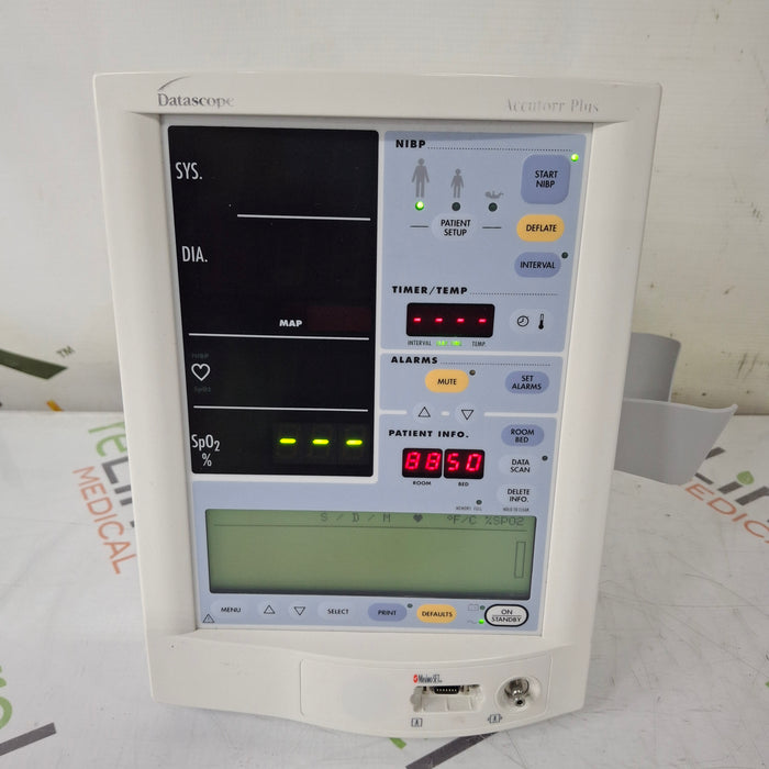 Datascope Datascope Accutorr Plus Vital Signs Monitor Patient Monitors reLink Medical