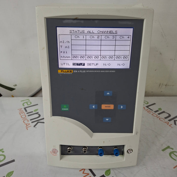 Fluke Fluke IDA-4 Plus Infusion Device Analyzer Test Equipment reLink Medical