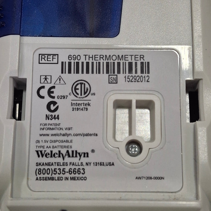 Welch Allyn SureTemp Plus 690 Thermometer