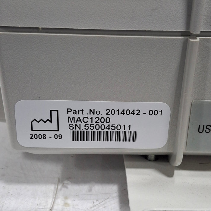 GE Healthcare GE Healthcare MAC 1200 ECG Cardiology reLink Medical