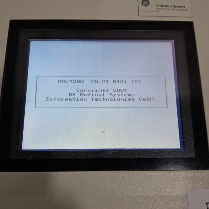 GE Healthcare GE Healthcare MAC 1200 ECG Cardiology reLink Medical