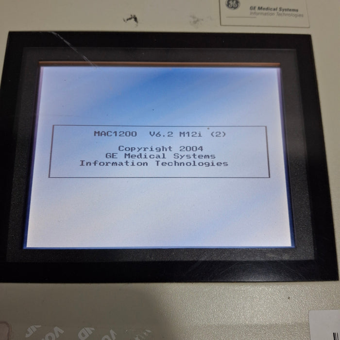 GE Healthcare MAC 1200 ECG