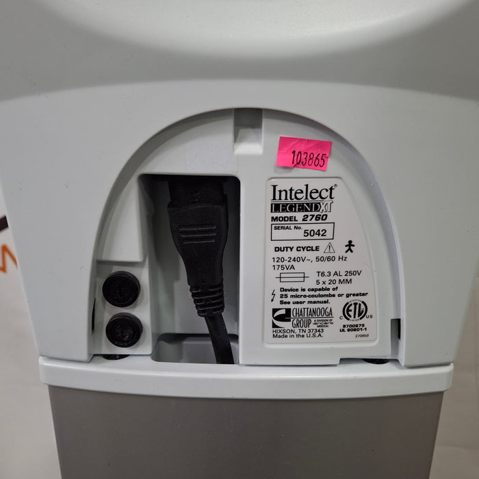 Chattanooga Group Chattanooga Group Model 2760 Intelect Legend XT Fitness and Rehab Equipment reLink Medical