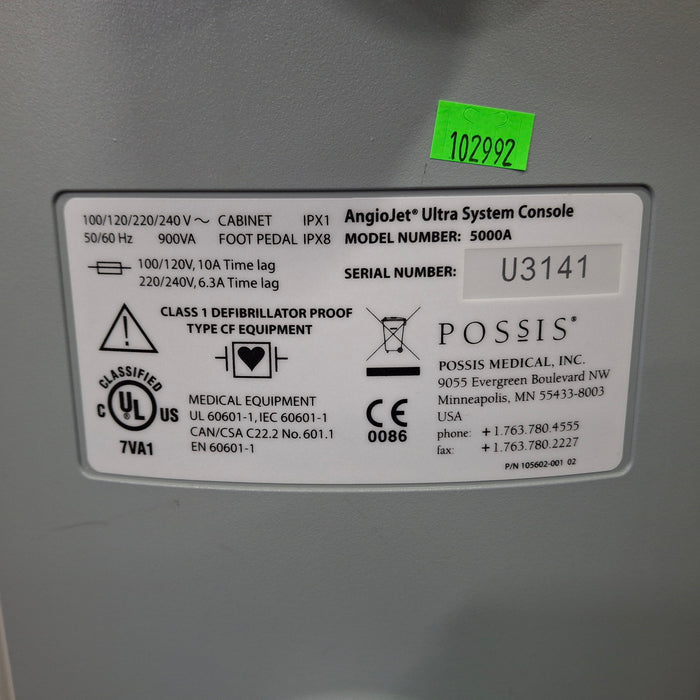 Medrad Medrad Possis 5000A AngioJet Thrombectomy System Injectors reLink Medical