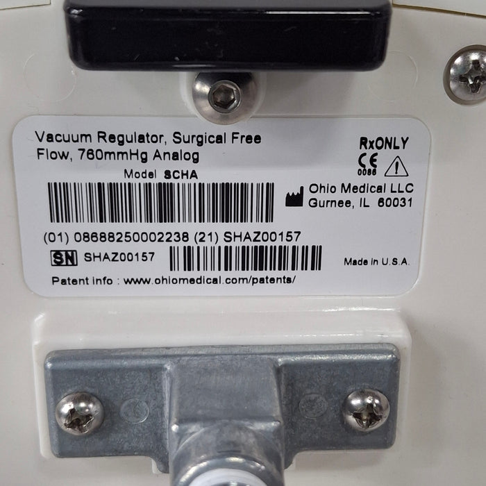 Ohio Medical Corporation Ohio Medical Corporation Vacuum Regulator Respiratory reLink Medical