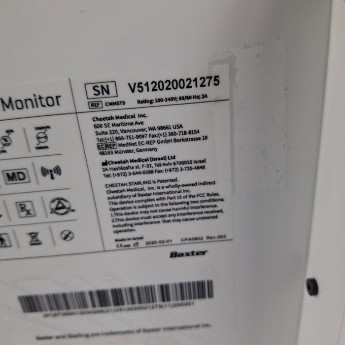 Baxter Baxter Starling CMMST5 Monitor Patient Monitors reLink Medical