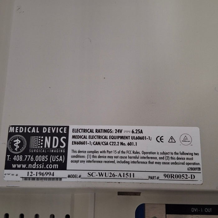 NDS Surgical Imaging NDS Surgical Imaging SCWU26A1511 26" Medical Monitor Surgical Equipment reLink Medical
