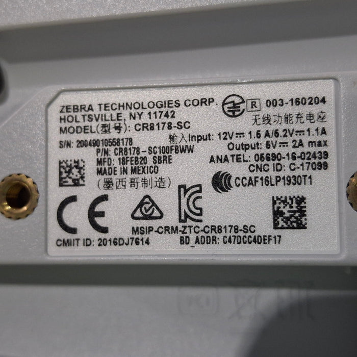 Zebra Zebra DS8178 Barcode Scanner Computers Tablets & Networking reLink Medical