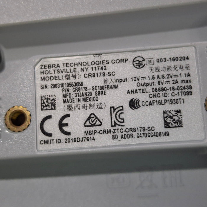 Zebra Zebra DS8178 Barcode Scanner Computers Tablets & Networking reLink Medical