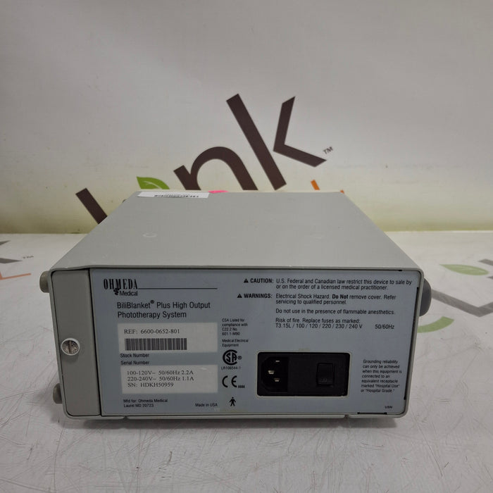 Ohmeda Medical Ohmeda Medical BiliBlanket Plus Phototherapy System Infant Warmers and Incubators reLink Medical