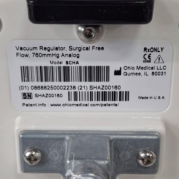 Ohio Medical Corporation Ohio Medical Corporation Vacuum Regulator Respiratory reLink Medical