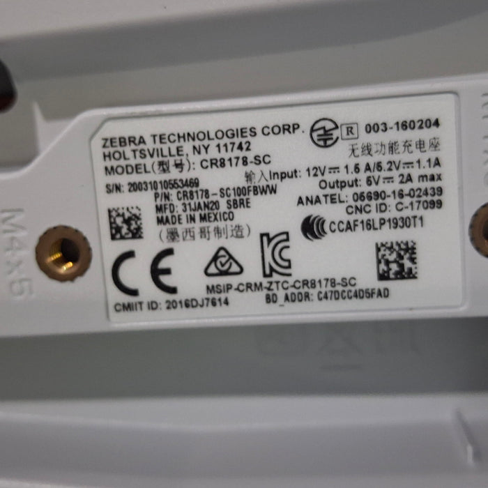 Zebra Zebra DS8178 Barcode Scanner Computers Tablets & Networking reLink Medical