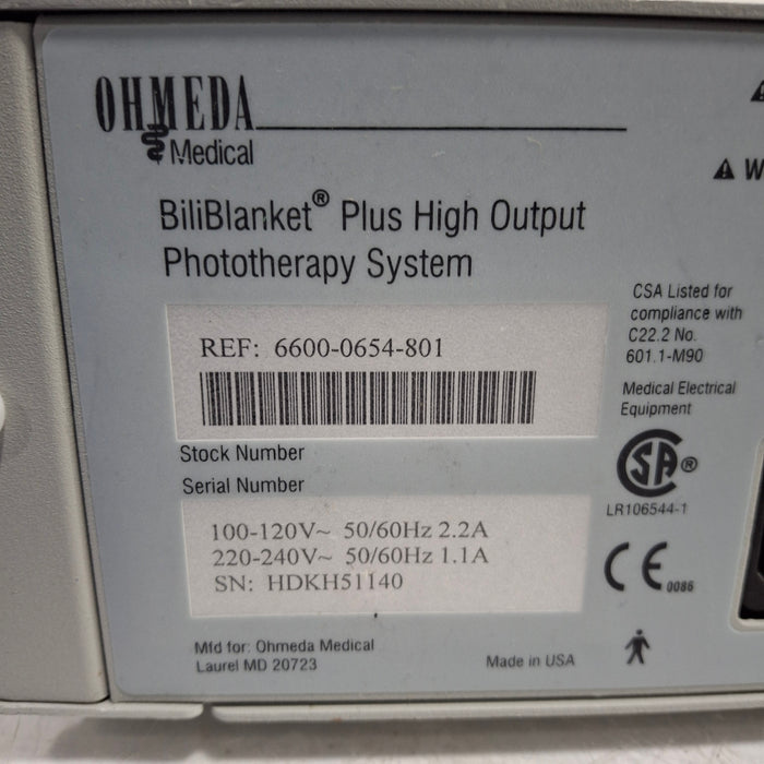 Ohmeda Medical Ohmeda Medical BiliBlanket Plus Phototherapy System Infant Warmers and Incubators reLink Medical