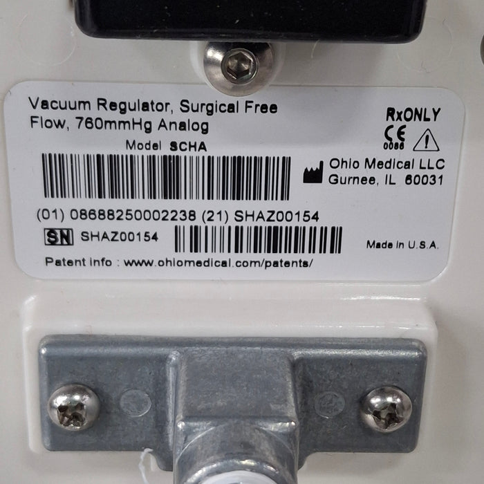 Ohio Medical Corporation Ohio Medical Corporation Vacuum Regulator Respiratory reLink Medical