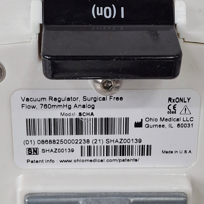 Ohio Medical Corporation Ohio Medical Corporation Vacuum Regulator Respiratory reLink Medical