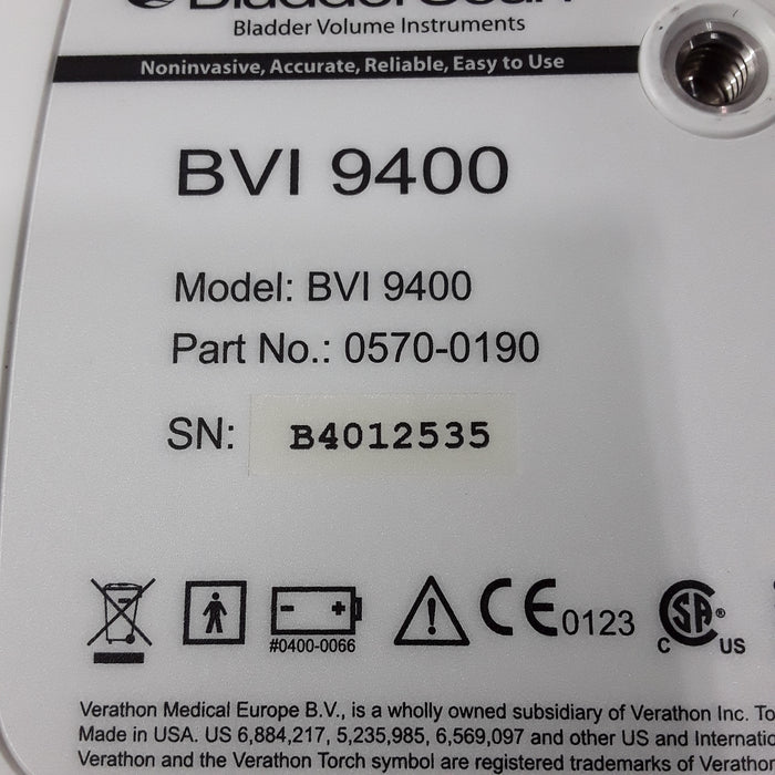Verathon Medical, Inc Verathon Medical, Inc BVI 9400 Bladderscan Surgical Equipment reLink Medical