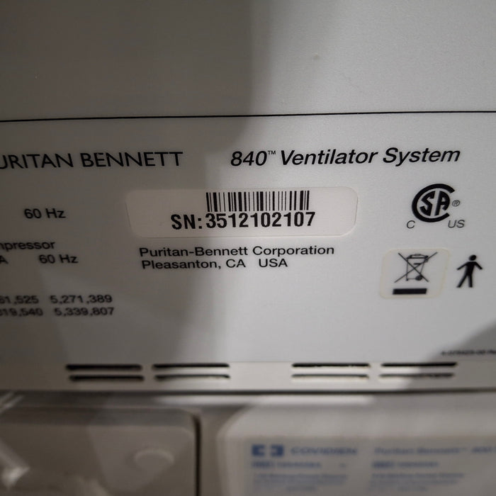 Puritan Bennett Puritan Bennett 840 Ventilator Respiratory reLink Medical