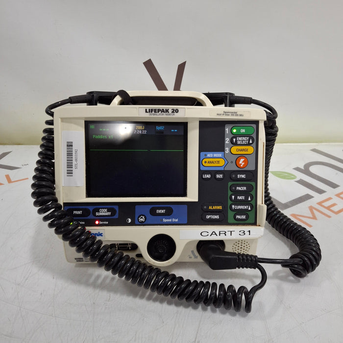 Physio-Control Physio-Control LifePak 20 Defib Defibrillators reLink Medical