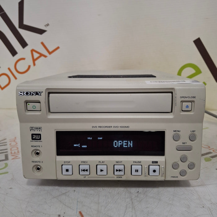 Sony Sony DVO-1000MD Video Digitizer DVD Recorder CR and Imagers reLink Medical