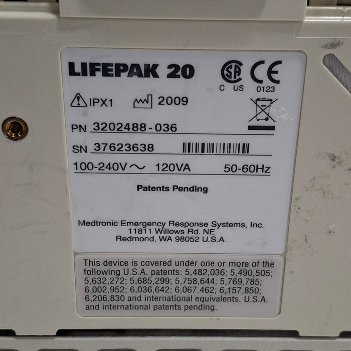 Physio-Control Physio-Control LifePak 20 Defib Defibrillators reLink Medical