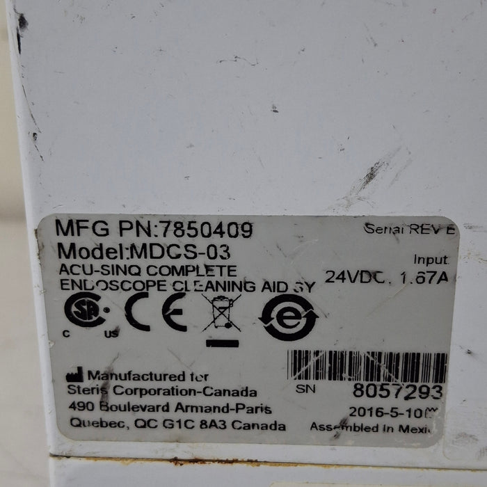 Steris Steris Acu-sinQ Enzymatic Dosing System Sterilizers & Autoclaves reLink Medical