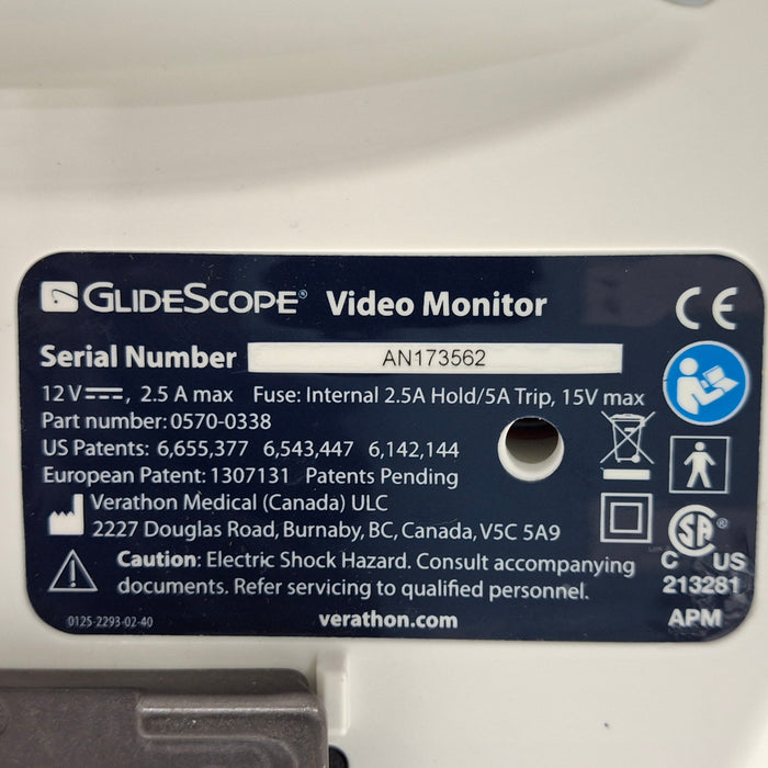 Verathon Medical, Inc Verathon Medical, Inc Glidescope Video Laryngoscope Surgical Equipment reLink Medical