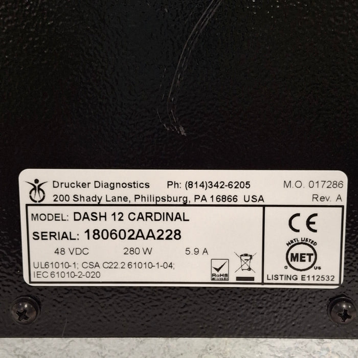 Drucker Diagnostics Dash Apex 12 Centrifuge