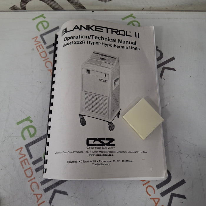 Cincinnati Sub-Zero CSZ Blanketrol II Hyper/Hyporthermia Unit