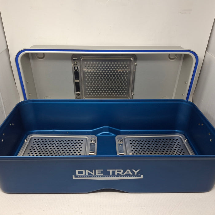 One Tray One Tray Sealed Sterilization Container Case Sterilizers & Autoclaves reLink Medical