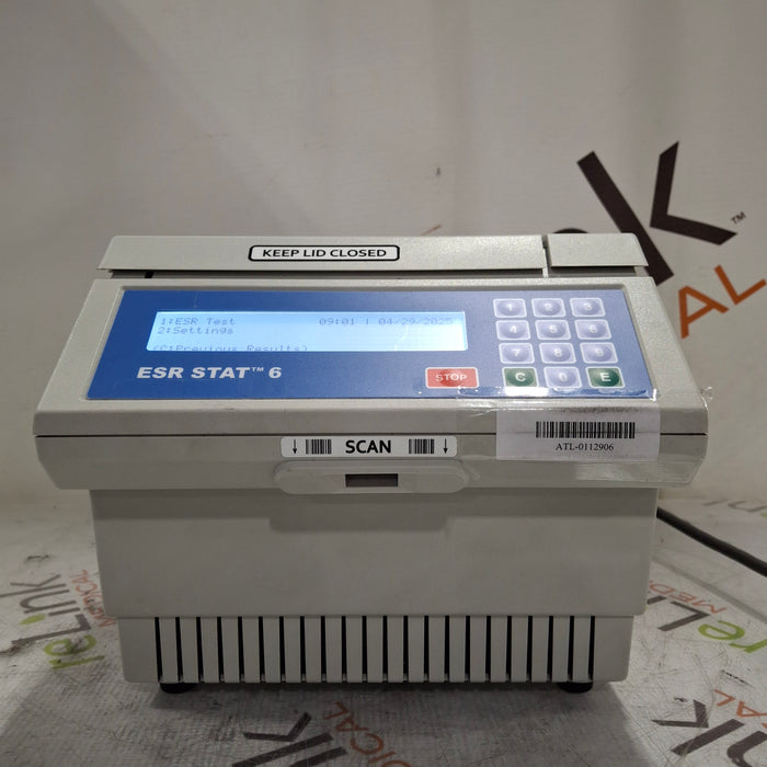 Hema Technology Inc Hema Technology Inc ESR Stat 6 Blood Analzyer Clinical Lab reLink Medical