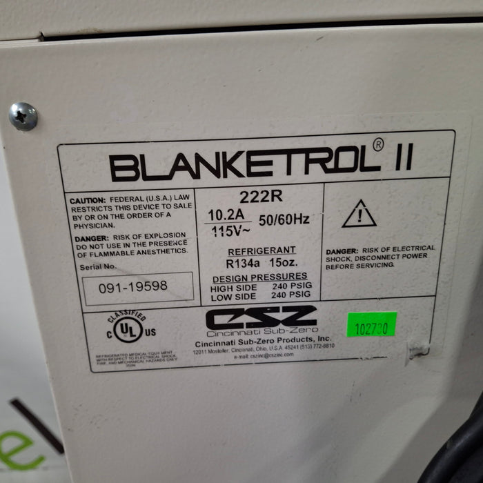 Cincinnati Sub-Zero CSZ Cincinnati Sub-Zero CSZ Blanketrol II Hyper/Hyporthermia Unit Temperature Control Units reLink Medical
