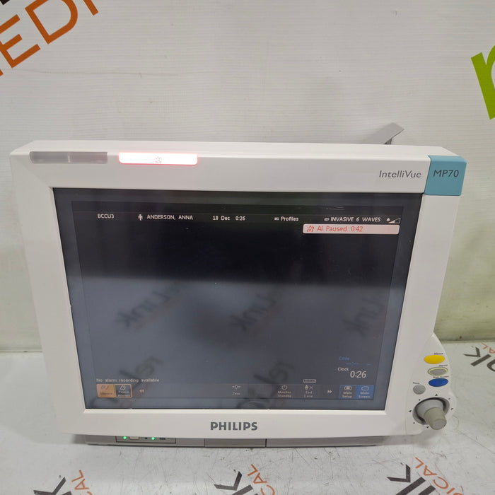 Philips Philips IntelliVue MP70 Patient Monitor Patient Monitors reLink Medical