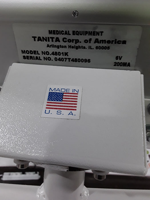 Tanita 4801 Folding Dual Ramp Wheelchair Scale