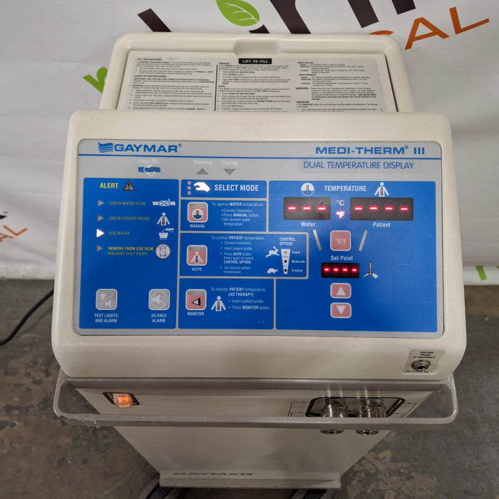 Gaymar Gaymar Medi-Therm III MTA7900 Hyper/Hypothermia Machine Temperature Control Units reLink Medical