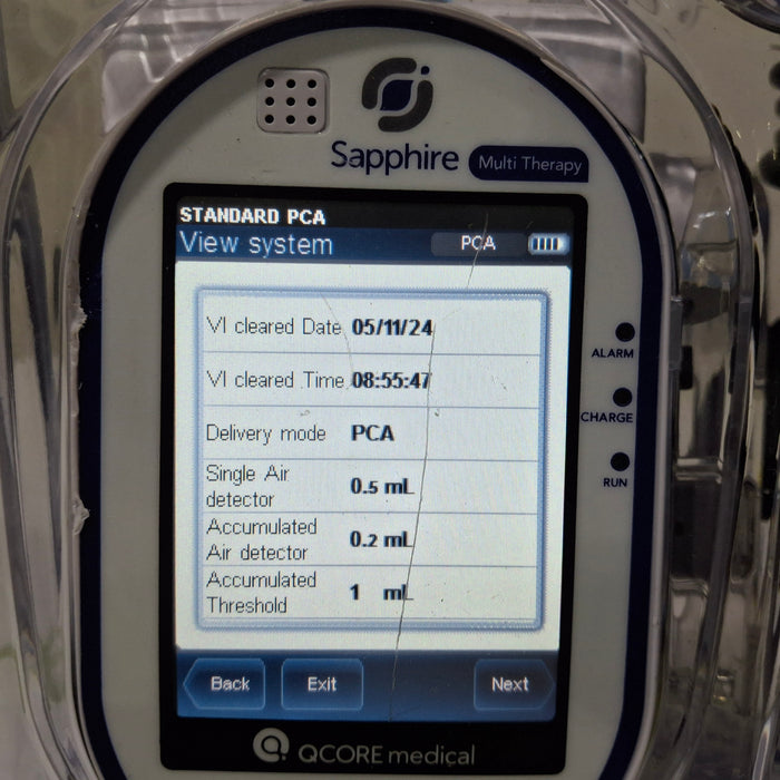 QCore Medical QCore Medical Sapphire Multi-Therapy Infusion Pump Infusion Pump reLink Medical