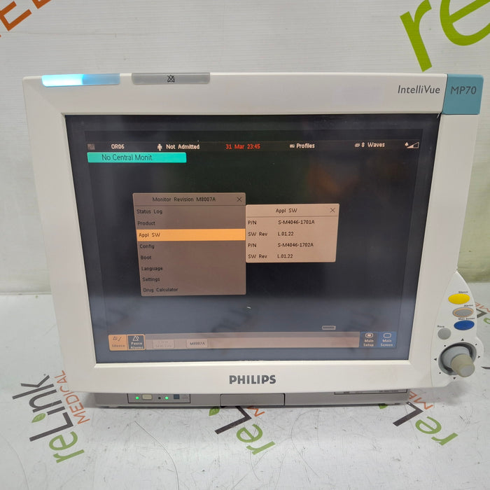 Philips Philips IntelliVue MP70 Patient Monitor Patient Monitors reLink Medical