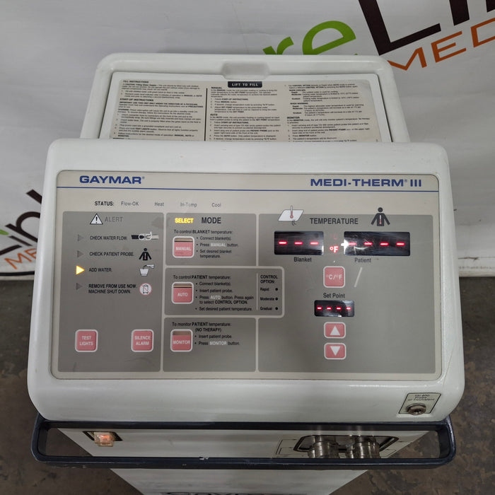Gaymar Medi-Therm III MTA6900 Hyper/Hypothermia Machine